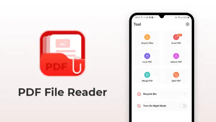 PDF-filläsare feature graphic