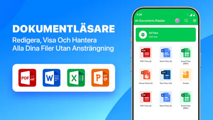 PDF-läsare: Dokumentläsare feature graphic