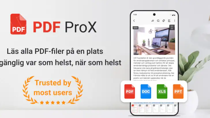 PDF-läsare och PDF-redigerare feature graphic