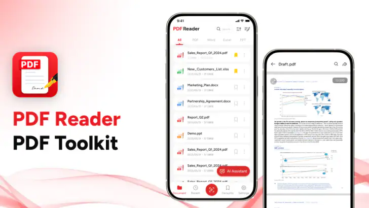 PDF Reader - PDF Toolkit feature graphic