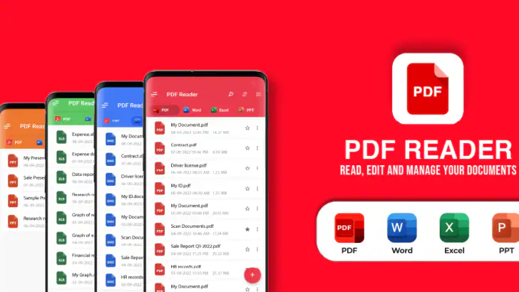 PDF Reader - PDF Viewer feature graphic