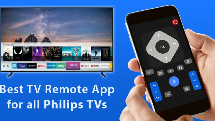 Philips TV-fjärrkontroll feature graphic