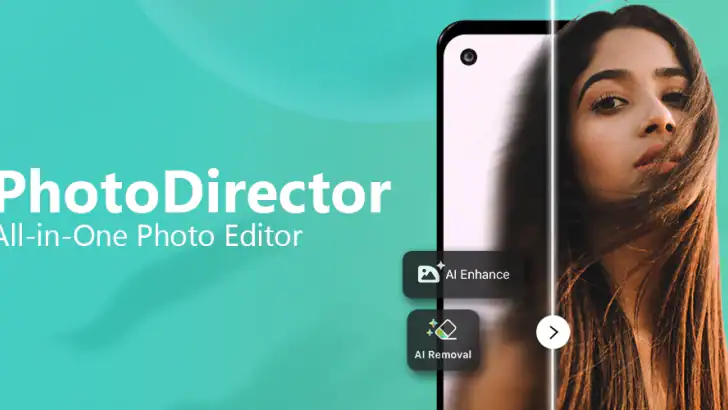 PhotoDirector: AI Photo Editor feature graphic