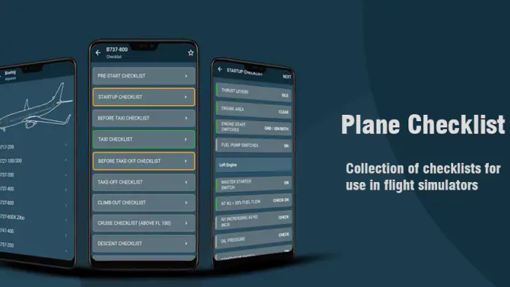 Plane Checklist feature graphic