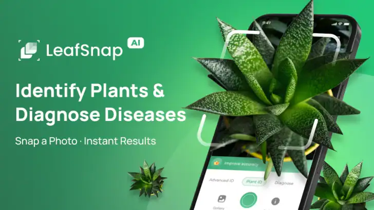 Plant Identifier: LeafSnap feature graphic