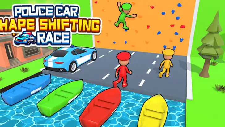 Police Car Shape Shifting Race feature graphic