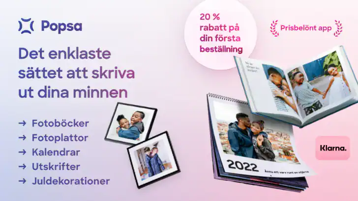 Popsa | Skriv ut dina foton feature graphic