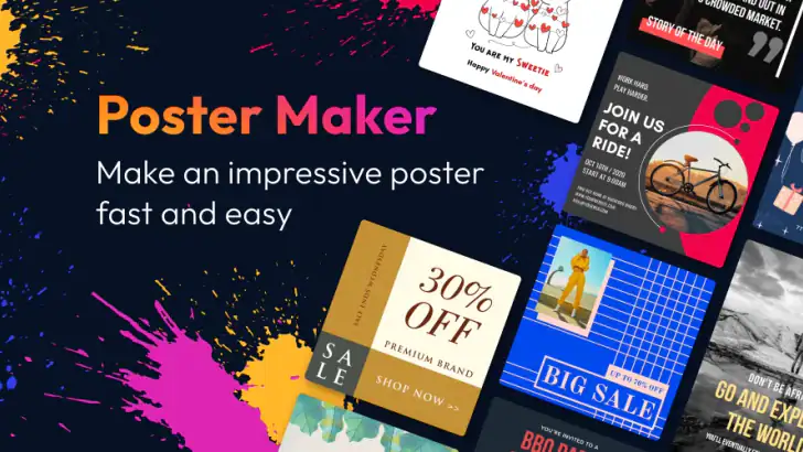 Poster Maker - Flyer Creator feature graphic