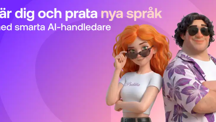 Praktika– AI-språklärare feature graphic