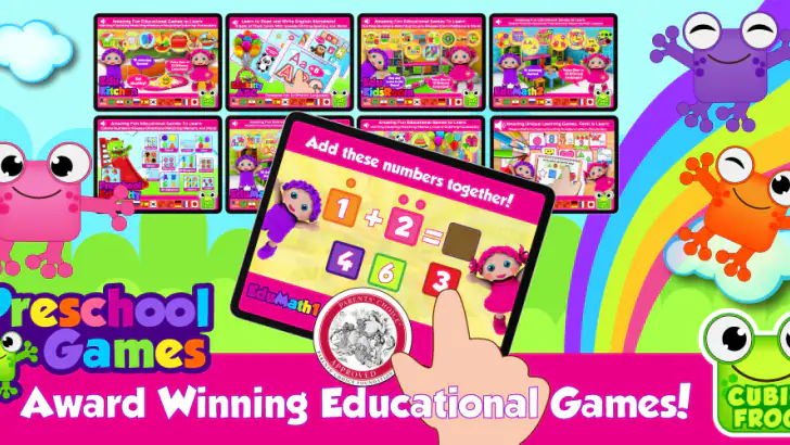 Preschool Games For Kids 2+ feature graphic