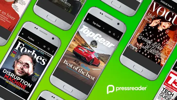 PressReader: News & Magazines feature graphic