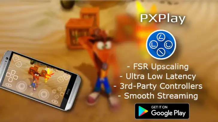 PXPlay: Remote Play feature graphic