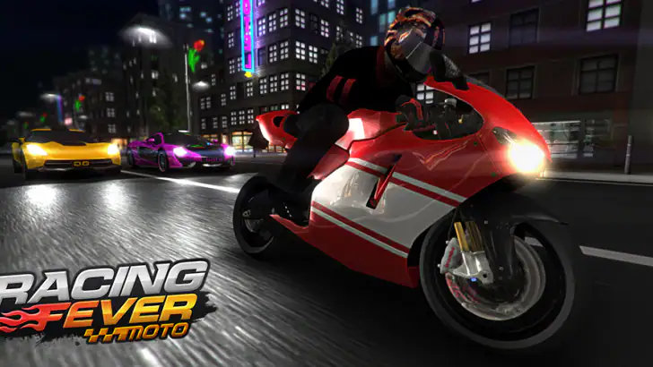 Racing Fever: Moto feature graphic