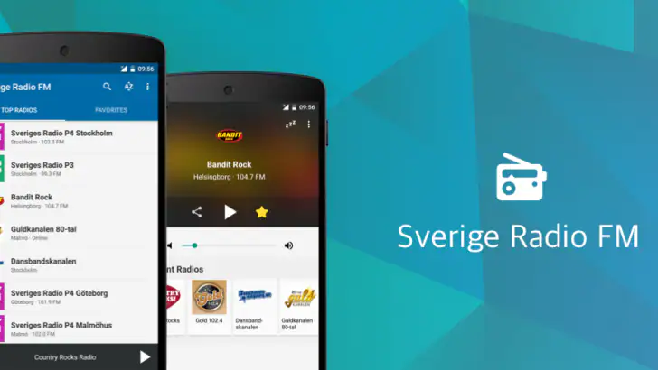 Radio Sverige: Radio Online FM feature graphic