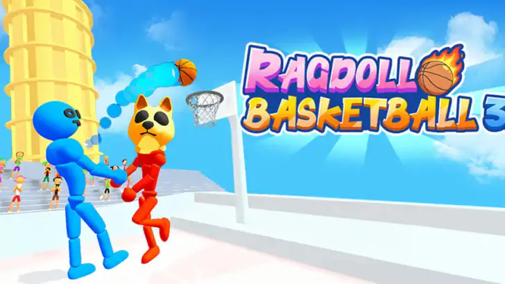 Ragdoll Basketball 3D feature graphic