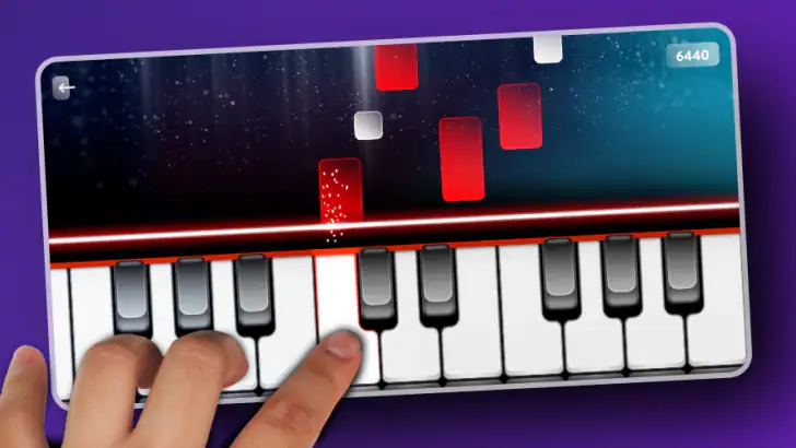 Real Piano: elektroniskt piano feature graphic