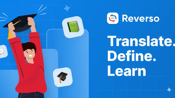 Reverso Translate and Learn feature graphic