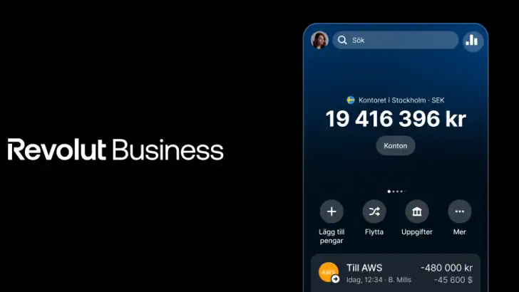 Revolut Business feature graphic