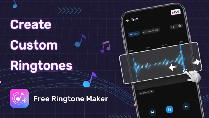 Ringtone Maker: Music Cutter feature graphic