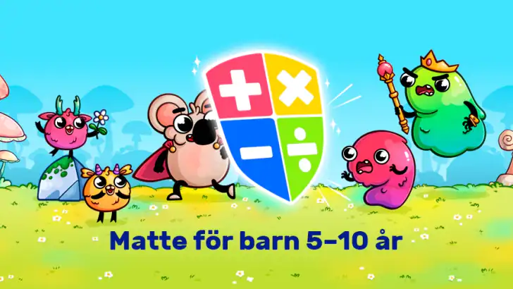 Roliga Matte Spel (Elevspel) feature graphic