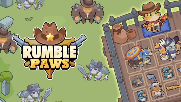 Rumble Paws: Backpack Fight feature graphic