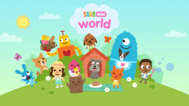 Sago Mini World: Kids Games feature graphic