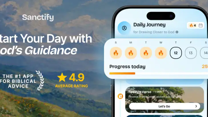 Sanctify - Prayers & Guidance feature graphic