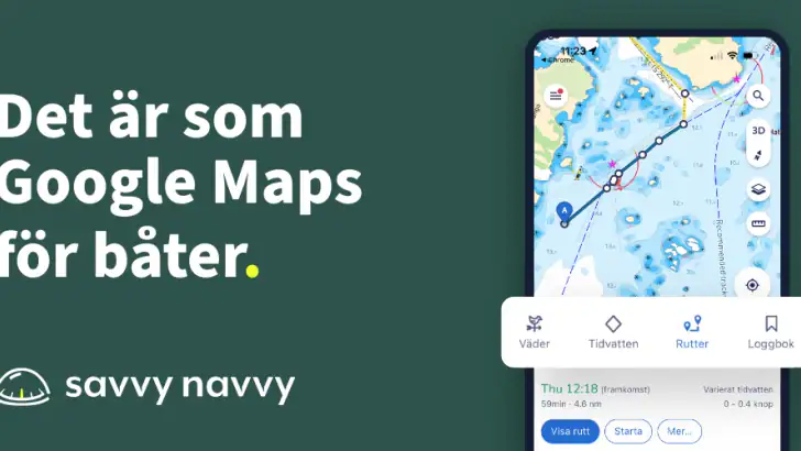 Savvy Navvy: Båt Gps & Sjökort feature graphic