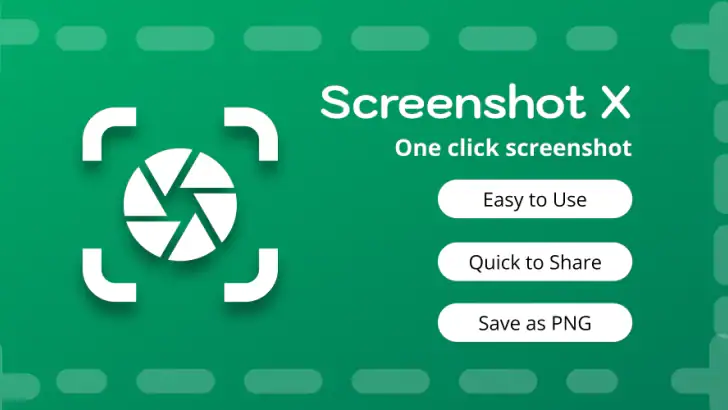 Screenshot X - Screen Capture feature graphic