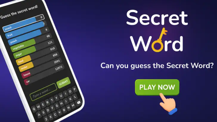 Secret Word feature graphic