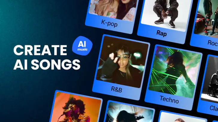 Shoom - AI Music Generator feature graphic