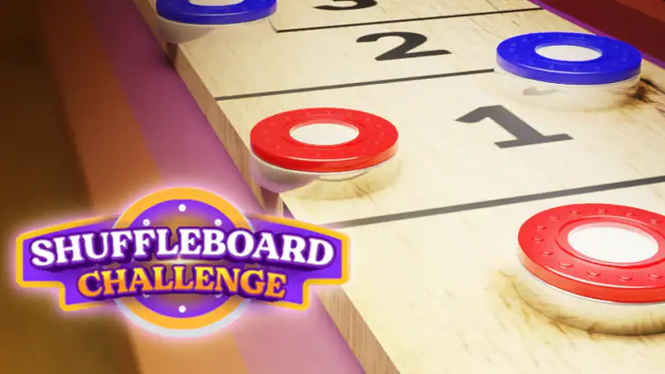 Shuffleboard Challenge feature graphic