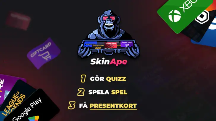 SkinApe for Games Presentkort feature graphic