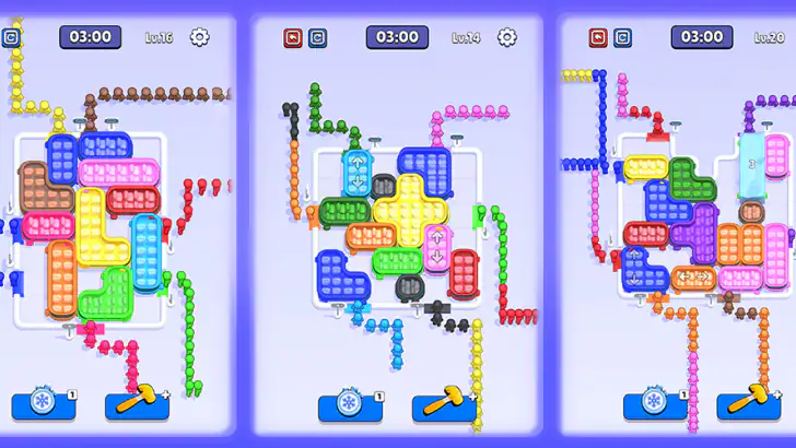 Sky Rush: Traffic Puzzle feature graphic