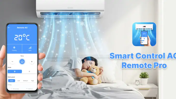 Smart Control AC Remote Pro feature graphic