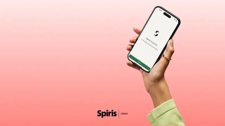 Spiris Scanner: scanna kvitton feature graphic