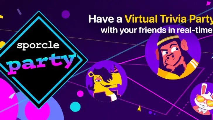 Sporcle Party: Social Trivia feature graphic