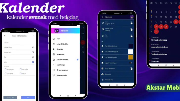 Svensk Kalender 2027 feature graphic