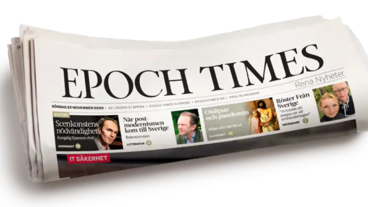 Svenska Epoch Times e-tidning feature graphic