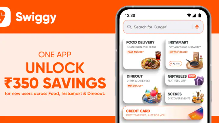 Swiggy: Food Instamart Dineout feature graphic