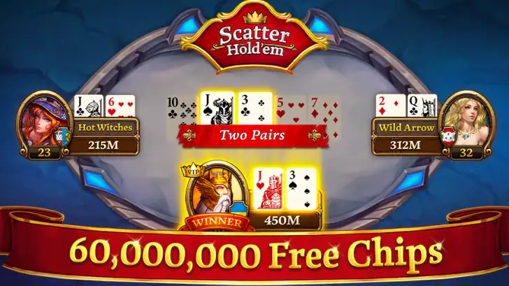 Texas Holdem Poker & Blackjack feature graphic
