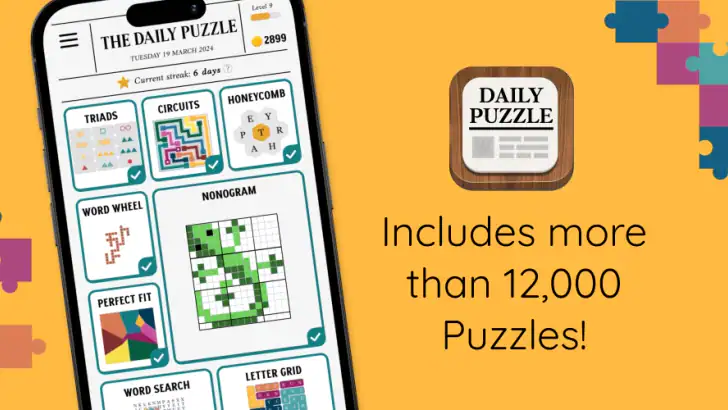 The Daily Puzzle feature graphic