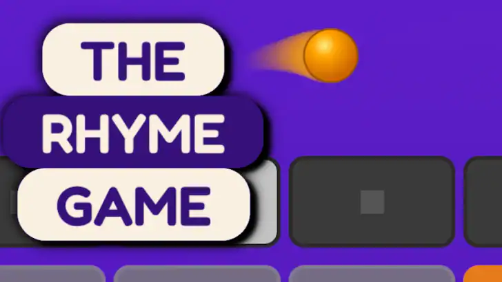 The Rhyme Game feature graphic