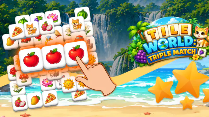 Tile World: Triple Match feature graphic