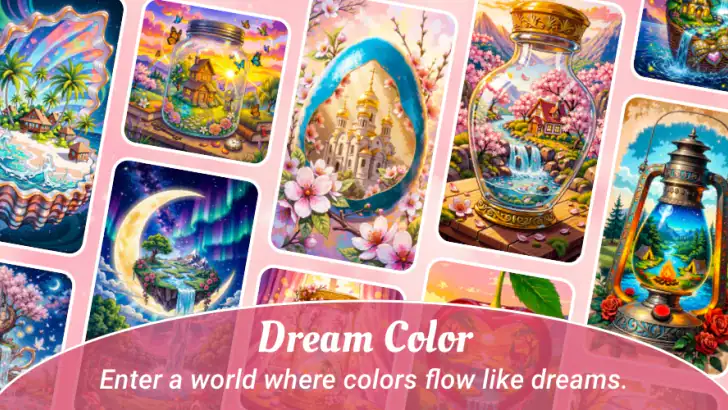 Tiny Dream Paint by Number feature graphic
