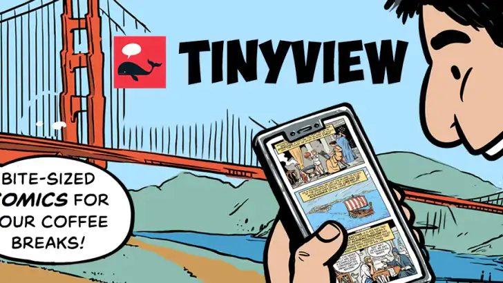 Tinyview Comics feature graphic