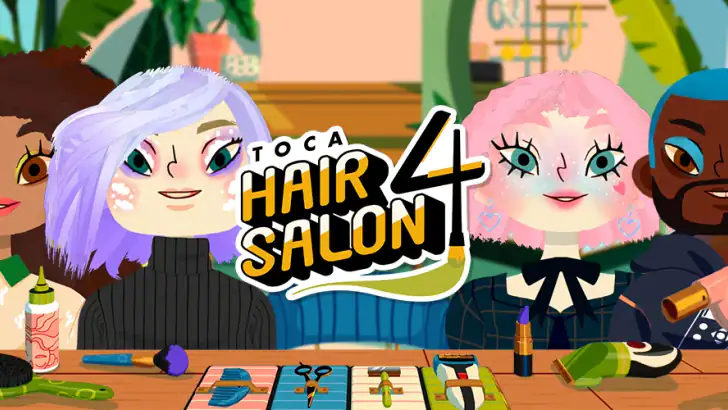 Toca Boca Hair Salon 4 feature graphic