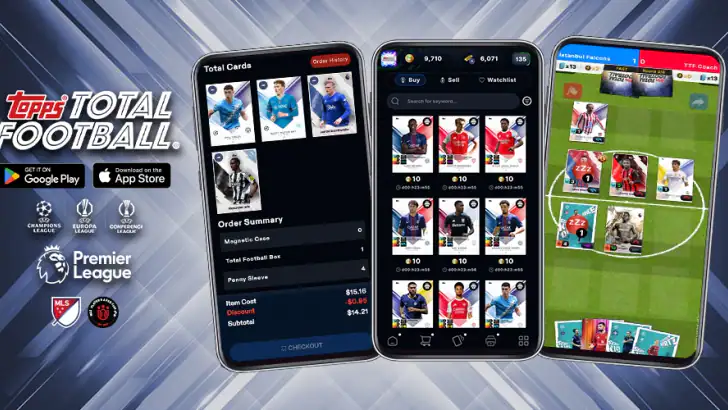 Topps Total Football® feature graphic