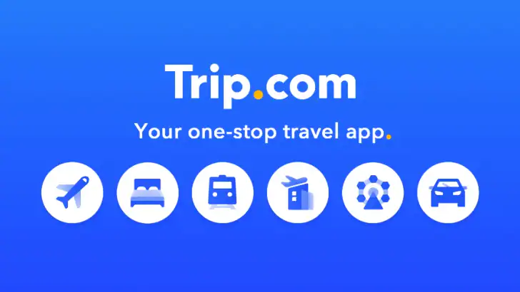 Trip.com: Hotell, Flyg, Tåg feature graphic
