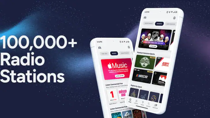 TuneIn Radio: Nyheter & musik feature graphic